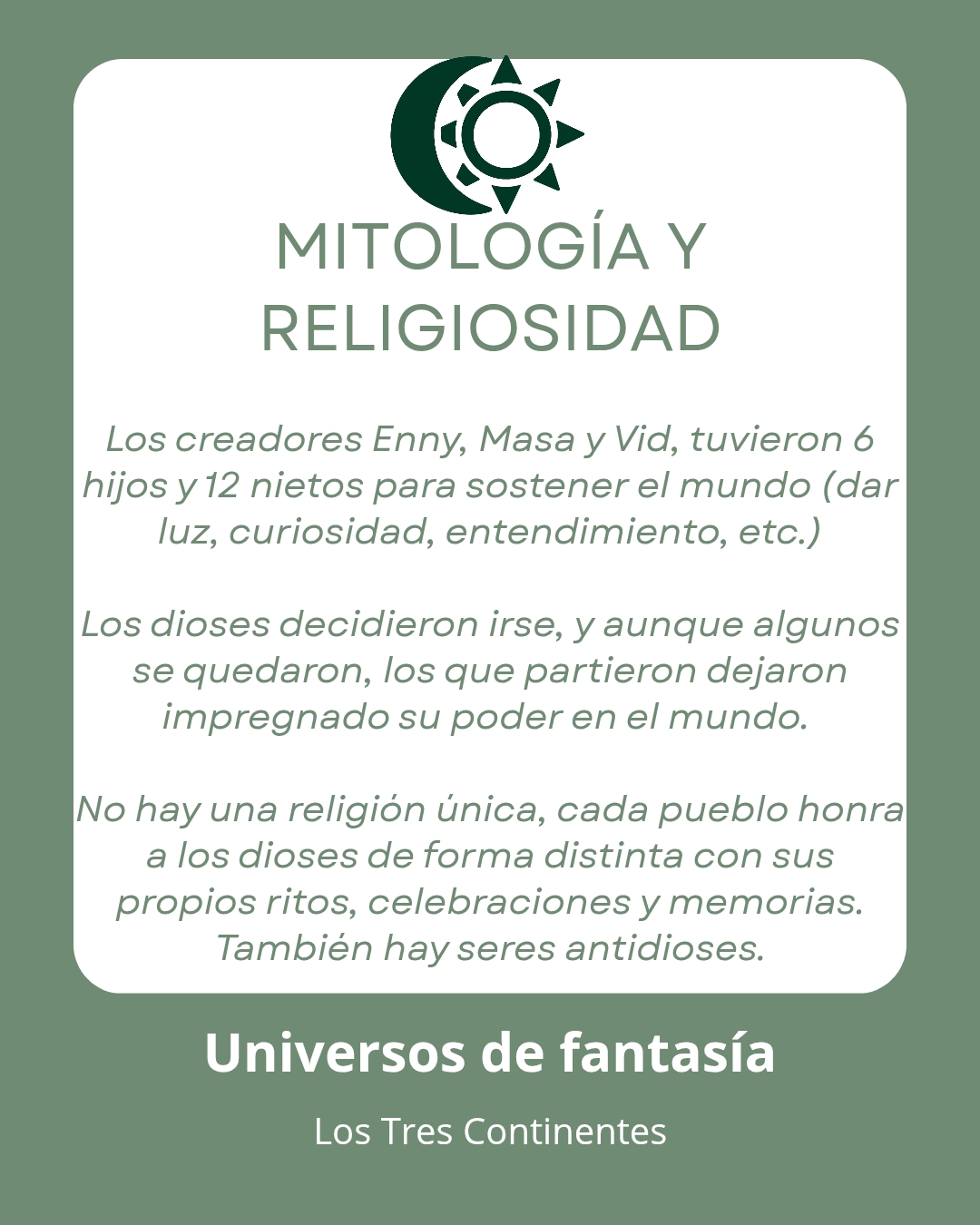 Los tres continentes 6