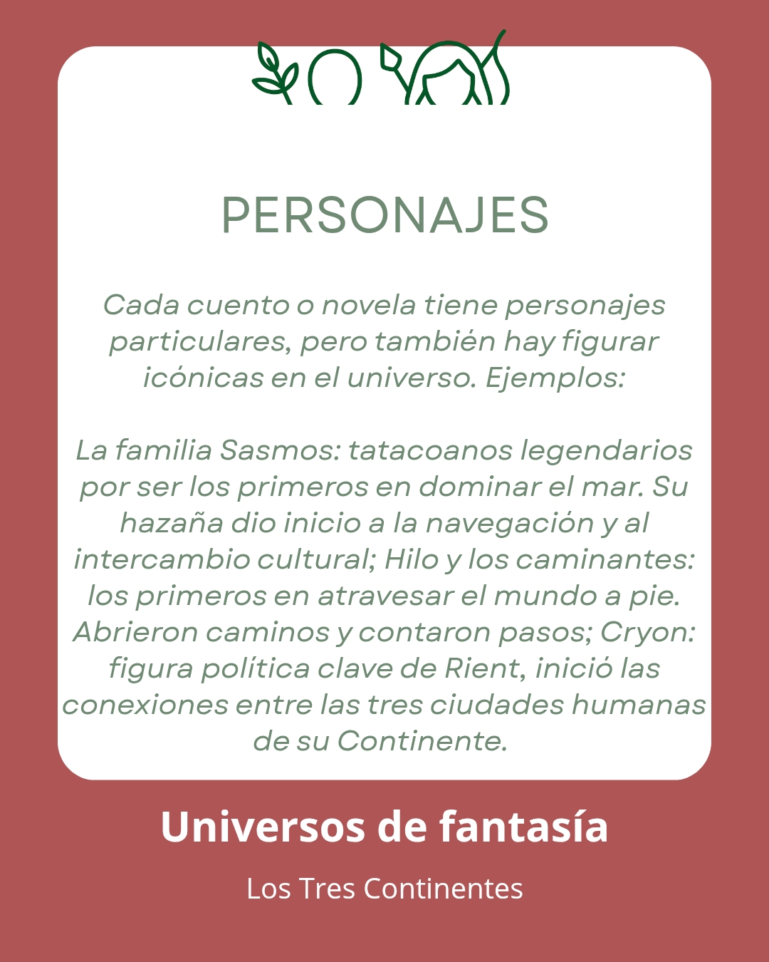 Los tres continentes 9